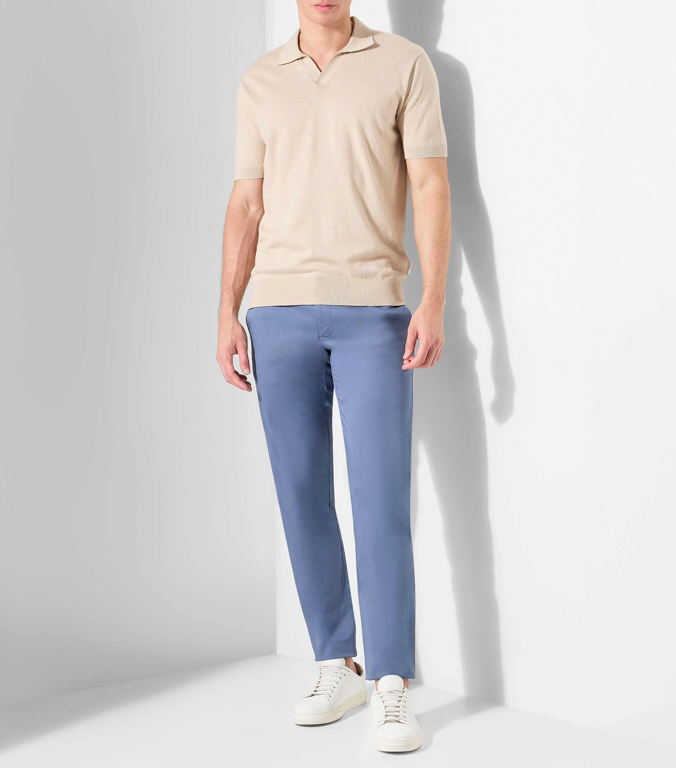 Playera tipo polo con manga corta Hombre